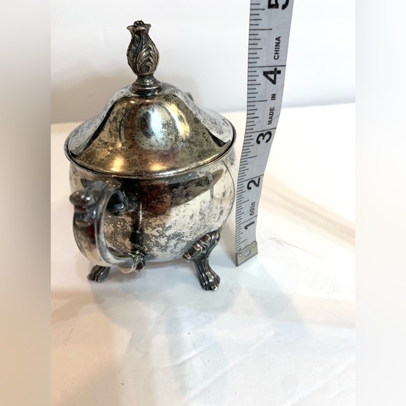 Vintage Silver Plated Footed Creamer - Picture 4 of 6